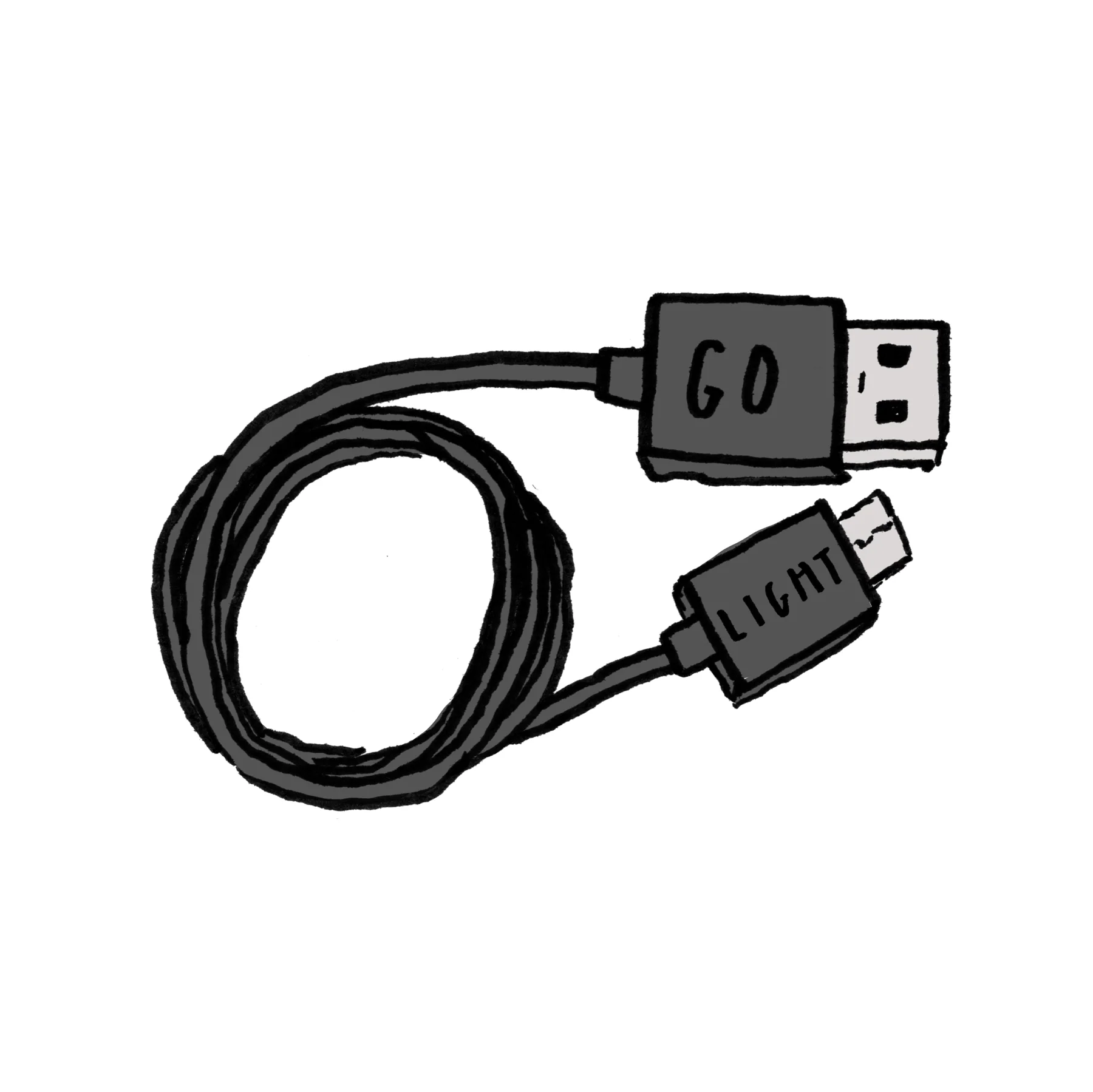 Light Phone II charging cable