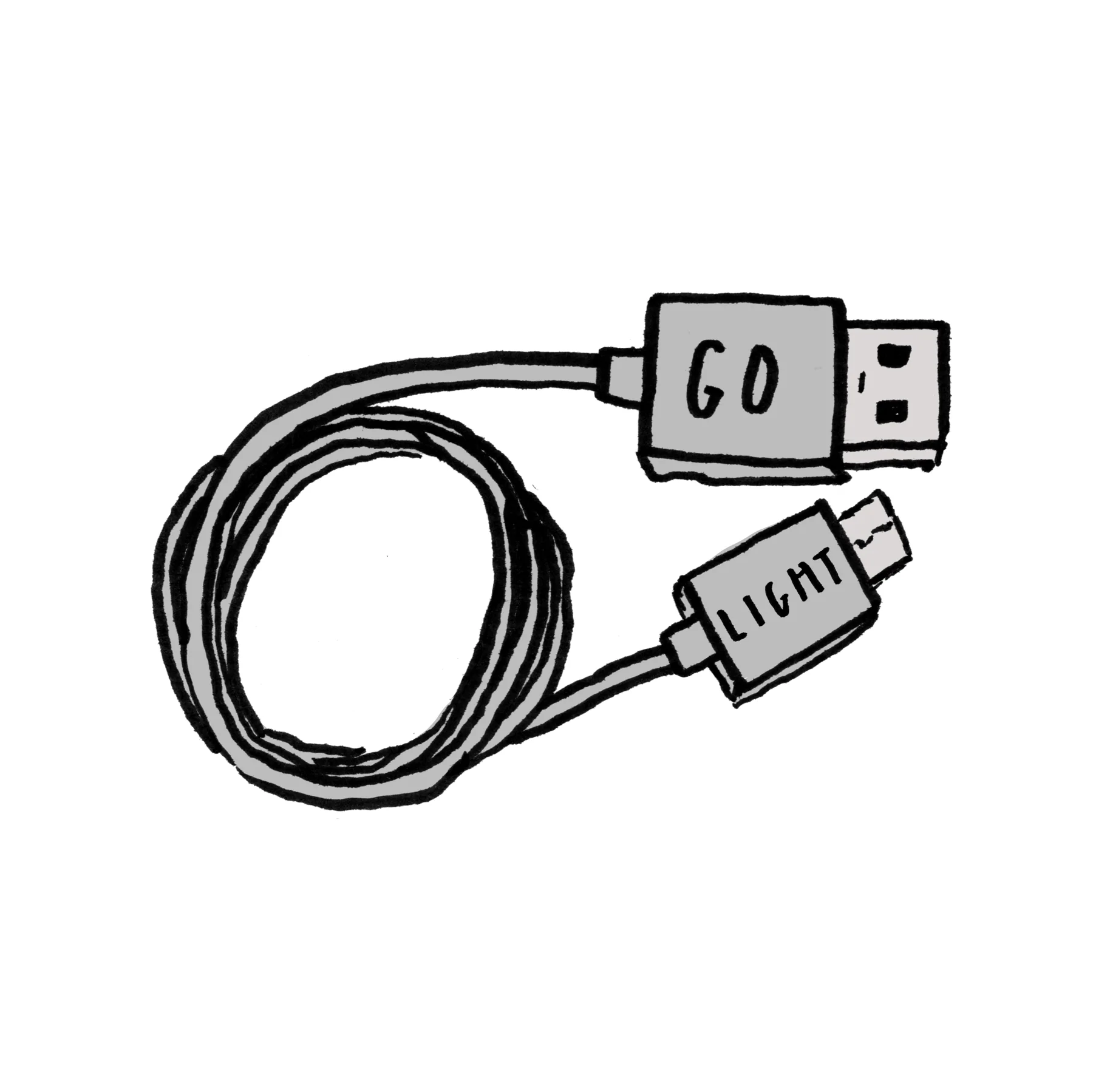 Light Phone II charging cable